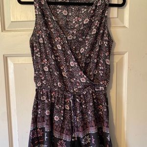 American Eagle Floral Romper